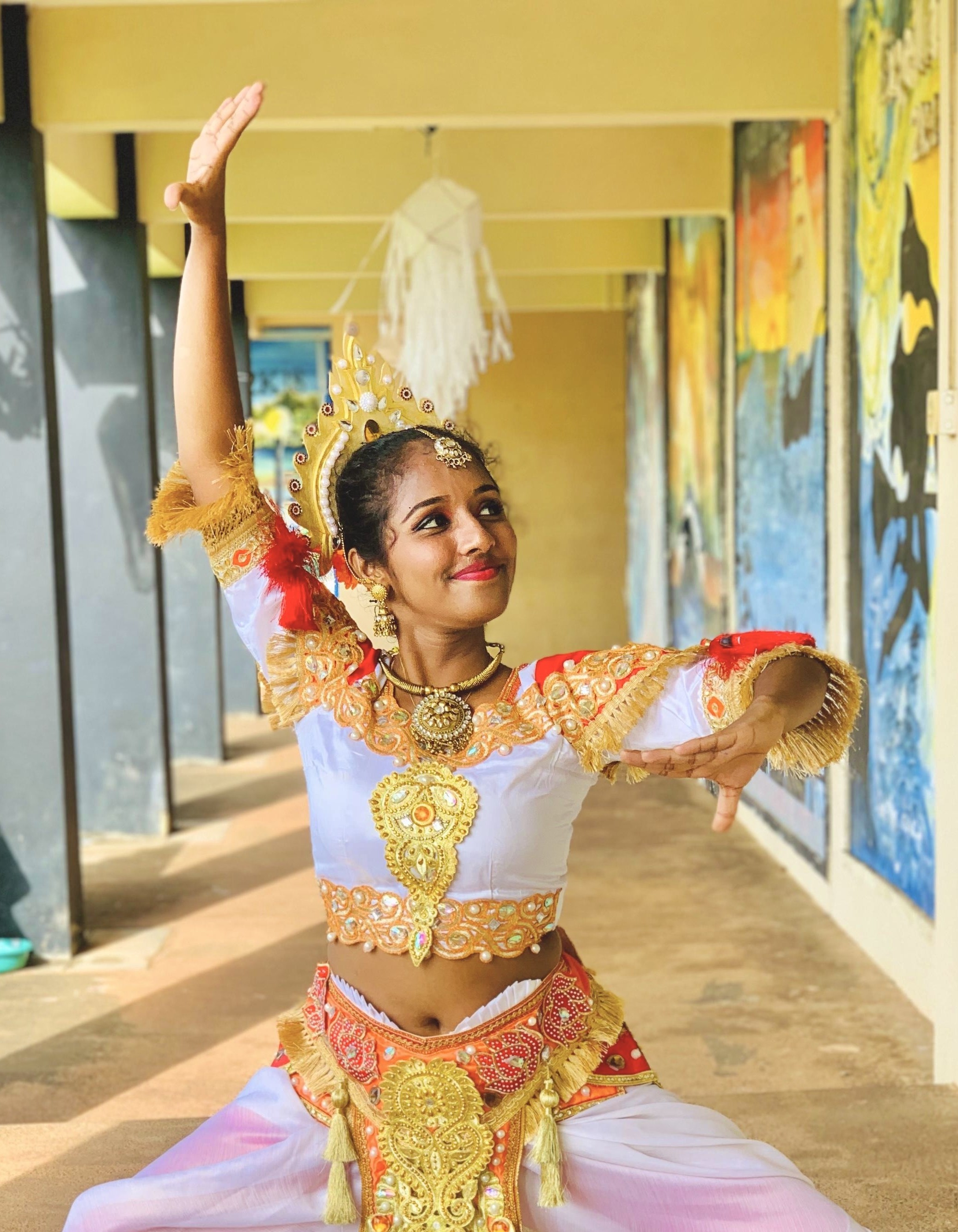 University cultural dance performance