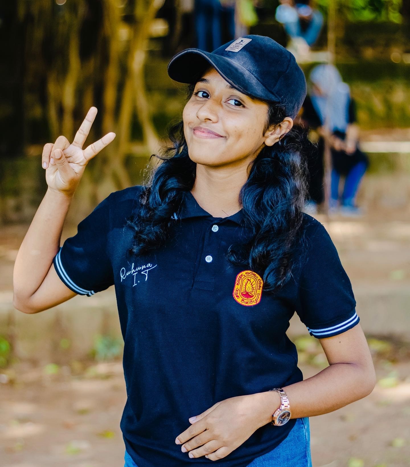 Samadhi hosting a university event