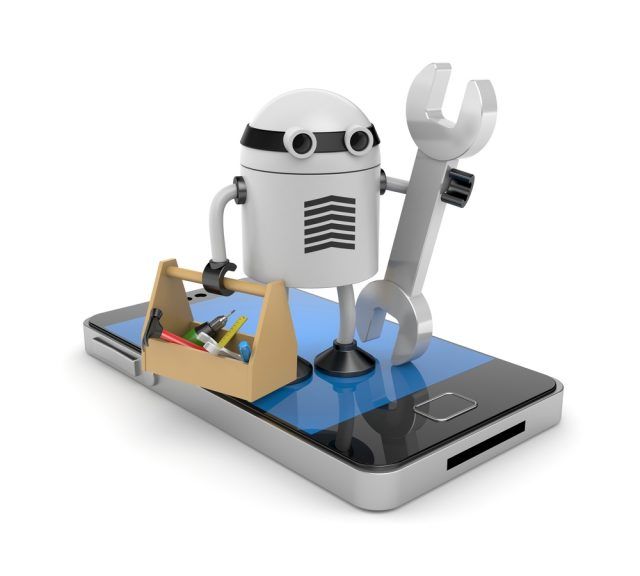 Service Provider mobile application interface